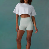 2025 Outdoor Running Sports Short-Sleeved Women Leisure Fitness Blouse Loose Sports T-Shirts 68HZ