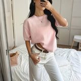 Dili Casual Holiday Atmosphere With Long-Sleeved Women's Sweater Women's Clothing 2025 Autumn And Winter