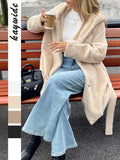 Dili Elegant Joint Hat Long-Sleeved Coat Women's Clothing 2025 Autumn And Winter