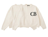 Trendy Cole Buxton Solid Color Round-Neck Sweater Men And Women CB Logo Knitted Jersey 68HZ