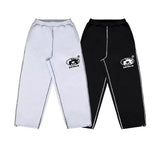 Trendy Embroidered Trousers New Fashion Jogging Trousers Y2k Street Hip Hops For Casualty Trousers 68HZ