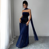 Dili Elegant High-Grade Braid Long Dress Dress Women's Dress 2025 Autumn And Winter