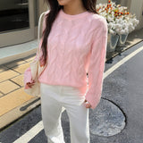 Dili Casual Simple Long-Sleeved Pure-Color Vest Sweater Women's Clothing 2025 Autumn And Winter