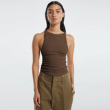 2025 Summer New Y2K Hottie Bare Sleeveless Vest Thread Inside The Inside Wear Bm Top