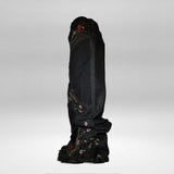 Y2K Flower Embroidered Jeans Men's Street Splicing Design Straight Trousers Loose Trousers Tide 68HZ