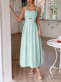 Dili Leisure Vacation Suspension High-Lend Dress Dress Women's Dress 2025 Spring And Summer