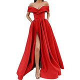 Summer Women's New Sexy Elegant Faley Noodles Solid Dark V Dress Bridesmaid Dress Evening Dress