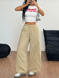 Dili Casual Simple Restraint With Straight Trousers Women's Trousers 2025 Summer