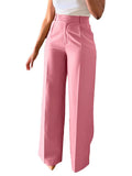 New Commuting High-Waisted Straight Trousers Straight Trousers Casual Suit Long Trousers Female