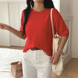 Dili Casual Holiday Atmosphere With Long-Sleeved Women's Sweater Women's Clothing 2025 Autumn And Winter