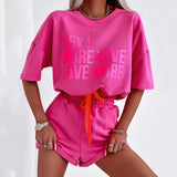 2025 Spring/Summer Fashion Sport Two-Sleeve Shorts Set Of Shorts 68HZ