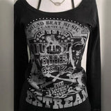Vintage Vintage Long-Sleeved T-Shirt Girl Y2k Autumn Design Sense Niche Fashion Antique Bottom Top 68HZ