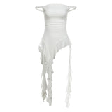 2025 New Women's Clothing Solid Color Repair Street Fashion Word No Sleeveless Backclosing 68HZ