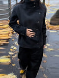 2026 Early Spring Women's Fashion Personality Street New Lead Fencing Jacket