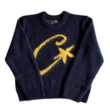 New Long-Sleeved Sweater Street Fashion With Loose-Fitting Knitted Shirts In A Hundred Hooded 68HZ