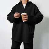 Spring And Autumn 2025 New Hot Women's Fashion Zipper Hooded Casual Jacket Set Two Sets 68HZ