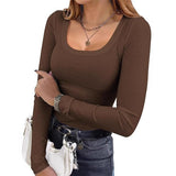 2025 Summer Women's Ribs Small Vest Round Collar Body Type Women's Vest