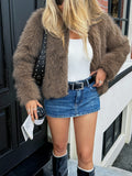 Dili Elegant Fashion Fur Coat Women's Clothing 2025 Autumn And Winter