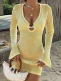 Dili Y2K Hot Girl Style Sexy Long-Sleeved Ass Skirt Dress Women's Dress 2026 Summer