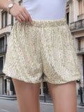New Sexy Trend Straight-Waist High-Waisted Casual Sleet Three-Point Library Ladies Shorts Pants Women