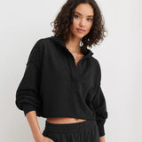 Explosion Fashion Loose Fashion Hooded Jacket Women's Autumn And Winter Women's V-Neck Blouse Long-Sleeved Shirt