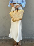 Dili Fashion Style Solid-Colored Bag Hip Skirt Dress Half-Dress Skirt Women's Dress 2025 Autumn And Winter