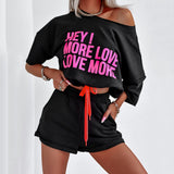 2025 Spring/Summer Fashion Sport Two-Sleeve Shorts Set Of Shorts 68HZ