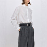 Set Anola Red Jane Extravagance Elegant Collarless Cone Trousers In Autumn And Winter Suit