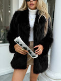 Dili Elegant Fashion Velvet Coat Women's Clothing 2025 Autumn And Winter