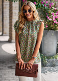 Dili Women's Clothing 2025 Spring And Summer Loose Leisure Shirt Hot Sale Of Broken Flower Collar Shirt Woman
