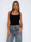 Dili Y2K Hottie With Sling Vest T-Shirt Women's Top 2026 Spring And Summer
