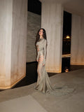 New Sexy Pure Hollow Fishtail Long Dress 025 Spring And Summer Dress