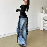 In The Autumn Of 2025, The New Women's Clothing Solid-Colored Slimming Street Fashion Collared Long-Sleeved Top Woman 68HZ