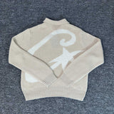 New Long-Sleeved Sweater Street Fashion With Loose-Fitting Knitted Shirts In A Hundred Hooded 68HZ