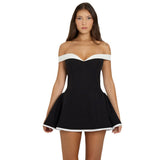 Women's Clothing 2025 Autumn And Winter New Fashion Sexy Breasts And Niche Dress Dress Dress Dress Dress Girl