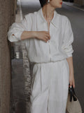 Spring And Summer 2026 New Suit Tiansi Suit Temperament Short Coat Broad Leg Pants Two Sets Of Smart Wear