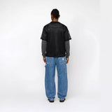 Trendy Classic Jeans Men And Women The Same Vibe High Street Water Wash Straight To The Ground Long Pants 68HZ