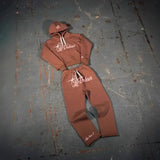 Vintage Hoodie Men's High Street Design Casual Sports Set Loose Set 68HZ