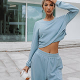 2025Ebay Women's Autumn And Winter New Fashion Sports Leisure Jacket Set Two Sets 68HZ