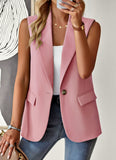 Dili Suit Jacket Woman 2025 Spring And Summer Loose Temperament Commute Sleeveless Suit Vest