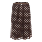 2025 Summer New Wave Point Sleeveless Body Body Wave Point High Waist Temperament Skirt Suit Woman 68HZ