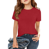 Global YS Women's Explosive Women's Sexy Hot Girl Pure Color Round Collar Body Open Umbilical Long-Sleeved T-Shirt Women's Clothing