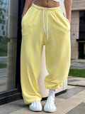 Casual Women's Street Style With Trousers Y2k Loose Fashion Wide-Legged Trousers Women 68HZ
