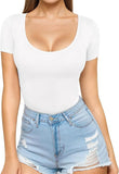 2025 Women's Low Round Collar Long Sleeve Sextender T-Shirt T-Shirt