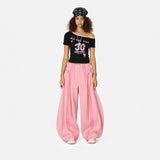 2025 Casual Women's Street Style With Trousers Loose Fashion Wide-Legged Trousers Drag Floor Pants Women 68HZ