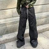 New Rick Dark Owens Wide-Legged Trousers Men And Women's Casual Loose Broad-Legged Trousers 68HZ