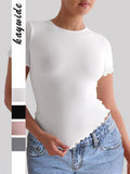 Dili Yoga Clothes Movement Solid Color Slim Slimming T-Shirt For Women 2025 Summer
