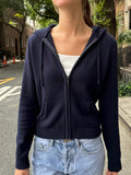 Dili Fashion Simple Long-Sleeved Solid-Colored Jacket Wool Women's Clothing 2025 Autumn And Winter