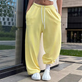 Casual Women's Street Style With Trousers Y2k Loose Fashion Wide-Legged Trousers Women 68HZ