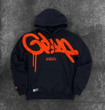 Street GEEDUP Letter Embroidered Hoodie Men And Women The Same Street Retro Loose Sweater 68HZ